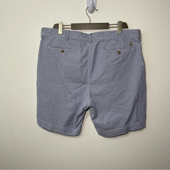 Ralph Lauren Men's blue striped relaxed fit nautical fisherman shorts in size 38 - Picture 6 of 8